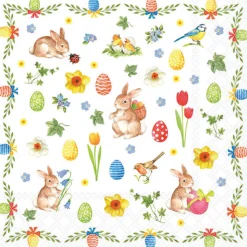 Ambiente Serviett "Easter Collage"