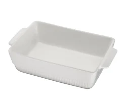 Auflaufform rechteckig 35 x 21 cm weiß