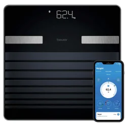 Beurer Diagnosewaage mit Gesundheitswerten + App 