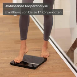 Beurer Diagnosewaage mit Gesundheitswerten + App 
