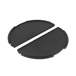 Big Green Egg Halbrunde Grillplatte "L"