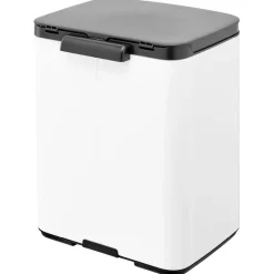 Brabantia Mülleimer "Bo" 7l weiß