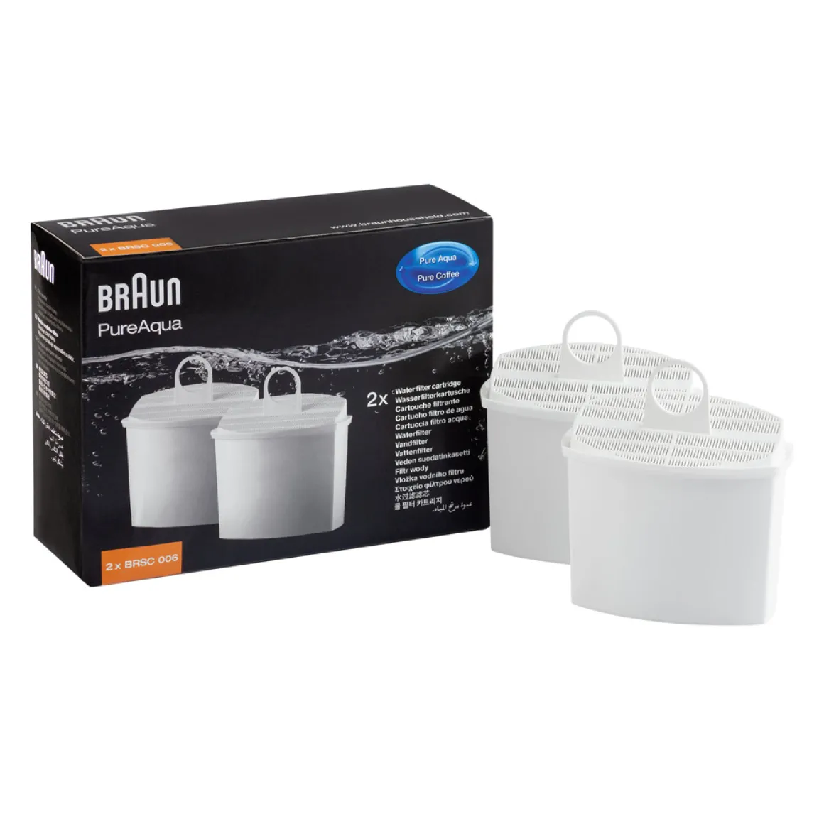 Braun Wasserfilter 2er Set "BRSC 006"