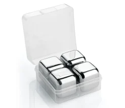 Cilio Kühlwürfel STEEL 4er Set