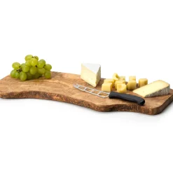 CONTINENTA Schneidebrett Naturform mit Borke