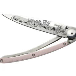 Deejo Taschenmesser Roségold "Kirschblüte" 27g