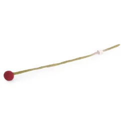 En Gry & Sif Blume L30cm D2cm, Filz dunkelrot