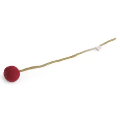 En Gry & Sif Blume L30cm D3cm, Filz dunkelrot