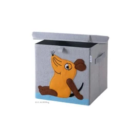 Fackelmann Aufbewahrungsbox mit Deckel "Sendung mit der Maus"