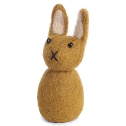 Filzfigur "Hase" klein, ocker