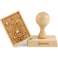 Folkroll Holz-Keksstempel "Wichtel"