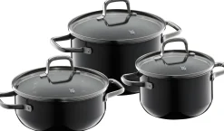 Fusiontec Essential Topf-Set, 3-teilig, Black