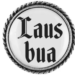 Gaudiknopf - Lausbua - Anstecker "schlicht"