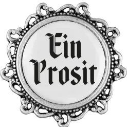 Gaudiknopf Ein Prosit - Anstecker "Klassiker - verziert"