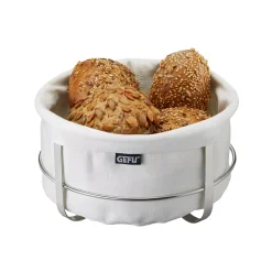 Gefu Brotkorb BRUNCH, rund, weiß