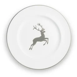 Gmundner Dessertteller Gourmet "Grauer Hirsch"