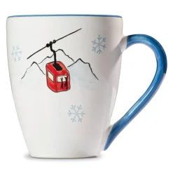 Gmundner Frühstücksbecher "Gondel Rot"