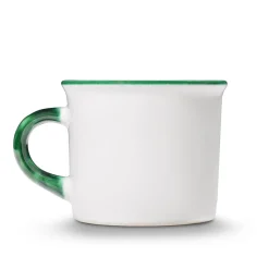 Gmundner Kaffeehaferl "Grüner Hirsch"