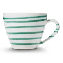 Gmundner Kaffeetasse Gourmet "Grüngeflammt"
