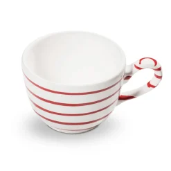 Gmundner Kaffeetasse "Rotgeflammt"