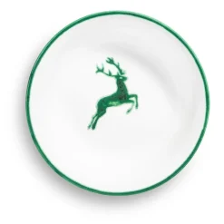 Gmundner Kompottschale "Grüner Hirsch"