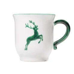 Gmundner Schokotasse "Grüner Hirsch" 2.Wahl