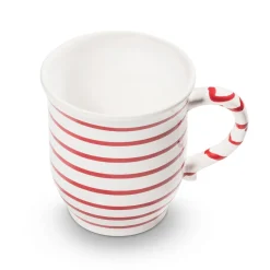 Gmundner Tasse "Rotgeflammt"