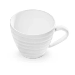 Gmundner Teetasse Maxima Gourmet "Weißgeflammt"