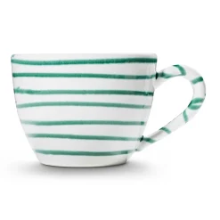 Gmundner Teetasse Maxima "Grüngeflammt"