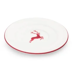 Gmundner Untertasse Gourmet "Bordeauxroter Hirsch"
