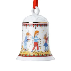 Hutschenreuther Porzellanglocke "Weihnachtsleuchten"