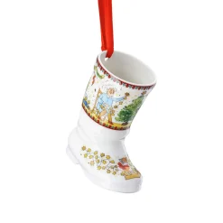 Hutschenreuther Porzellanstiefel 2024 "Weihnachsleuchten"