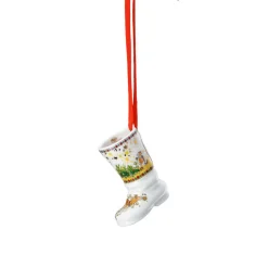 Hutschenreuther Porzellan Ministiefel Freche Katze "Weihnachtsleuchten"