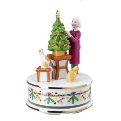 Hutschenreuther Spieluhr 2024 "Weihnachtsleuchten O Tannenbaum"