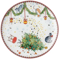 Hutschenreuther Teller flach "Weihnachtsleuchten 2"