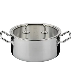 Küchenprofi Bratentopf mit Glasdeckel 20 cm