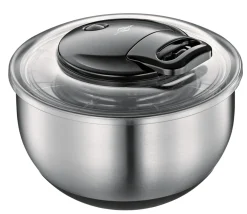Küchenprofi Salatschleuder Edelstahl "TURBO"
