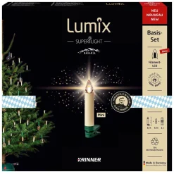 Kirnner Christbaumkerzen Lumix Superlight "Bavaria Mini" 12-er Basis-Set