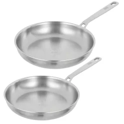 Kuhn Rikon Bratpfanne "Culinary Fiveply" 24 cm + 28 cm