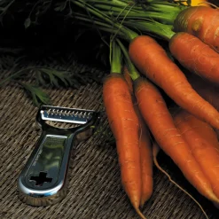 Kuhn Rikon Sparschäler Julienne Kreuz "Metallic Swiss Peeler"