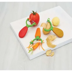 Kuhn Rikon 3-tlg Gemüseschäler Set "Veggie"
