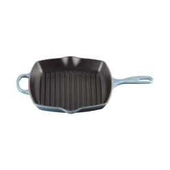 Le Creuset Grillpfanne quadratisch Chambray "Signature"