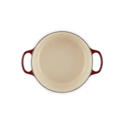 Le Creuset Guss-Bräter rund "Garnet Signature"