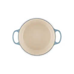 Le Creuset Gussbräter rund Chambray "Signature"