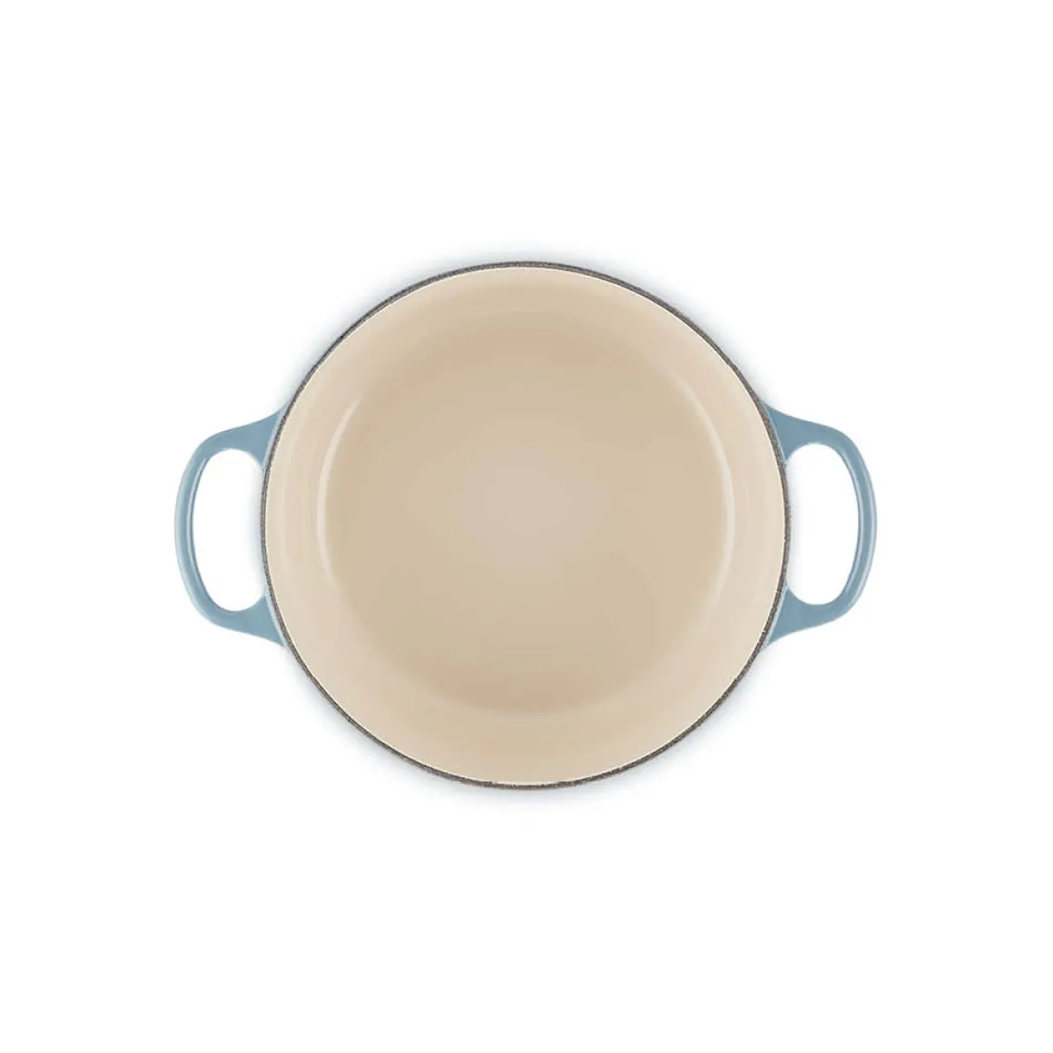 Le Creuset Gussbräter rund Chambray "Signature"