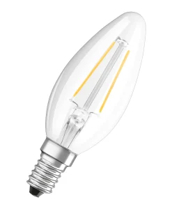 LED STAR FILAMENT KLAR CLB 25 non-dim2,5W/827 E14 250LM BOX