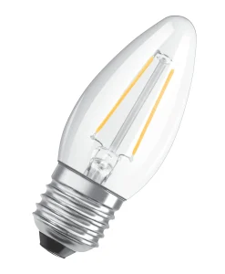 LED SUPERSTAR FILAMENT KLAR DIM CLB 40 5W/827 E27 470LM BOX