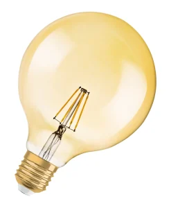 LED VINTAGE 1906 DIM GLOBE125 GOLD51 7W/824 E27 725LM BOX