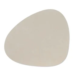 Lind DNA Tischset "Curve Nupo" Oyster White
