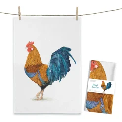 Maluu Geschirrtuch "Royal Rooster"